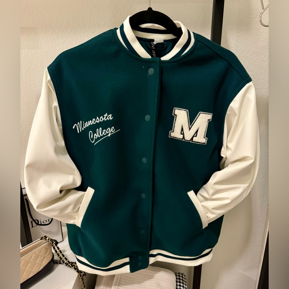HM Bomber/Varsity Jacket (green)
